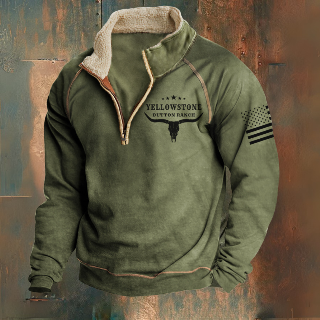 Herren Halbzip-Jacke Winterjacke Rodeo - Norvielle