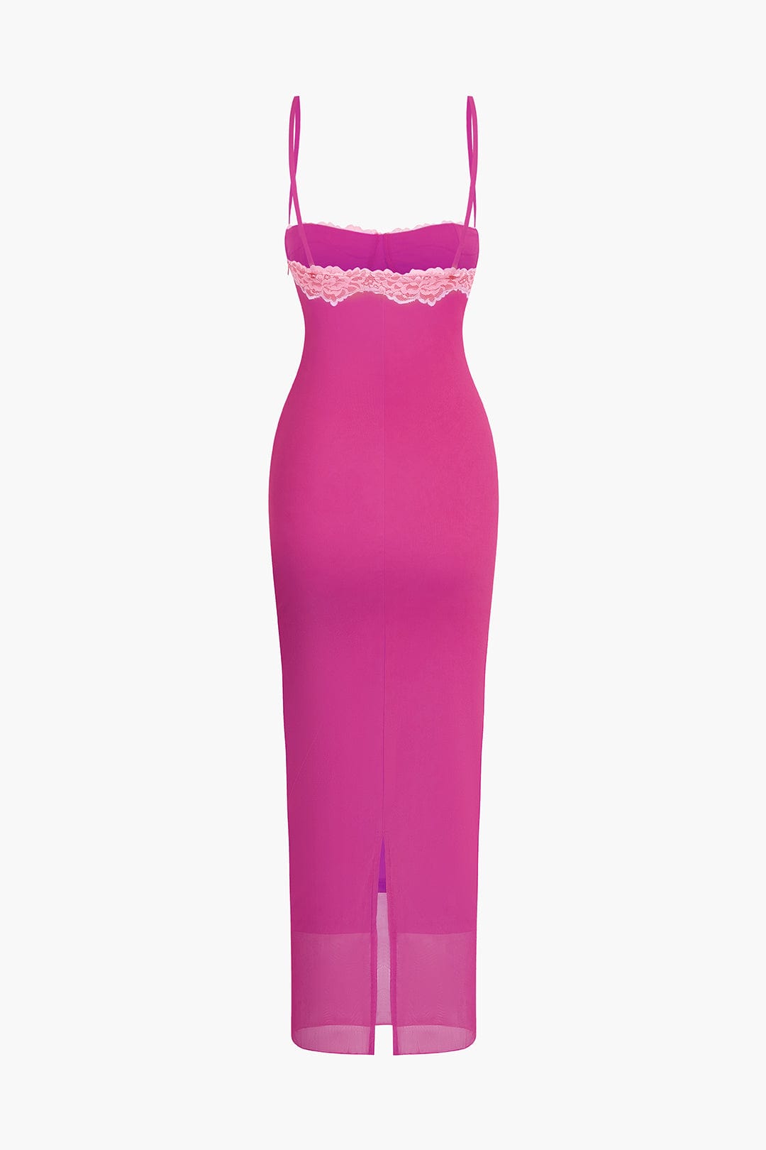 Damen Robe Midi mit Camisole