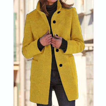 Zenny Damen Windbreaker-Jacke Elegant