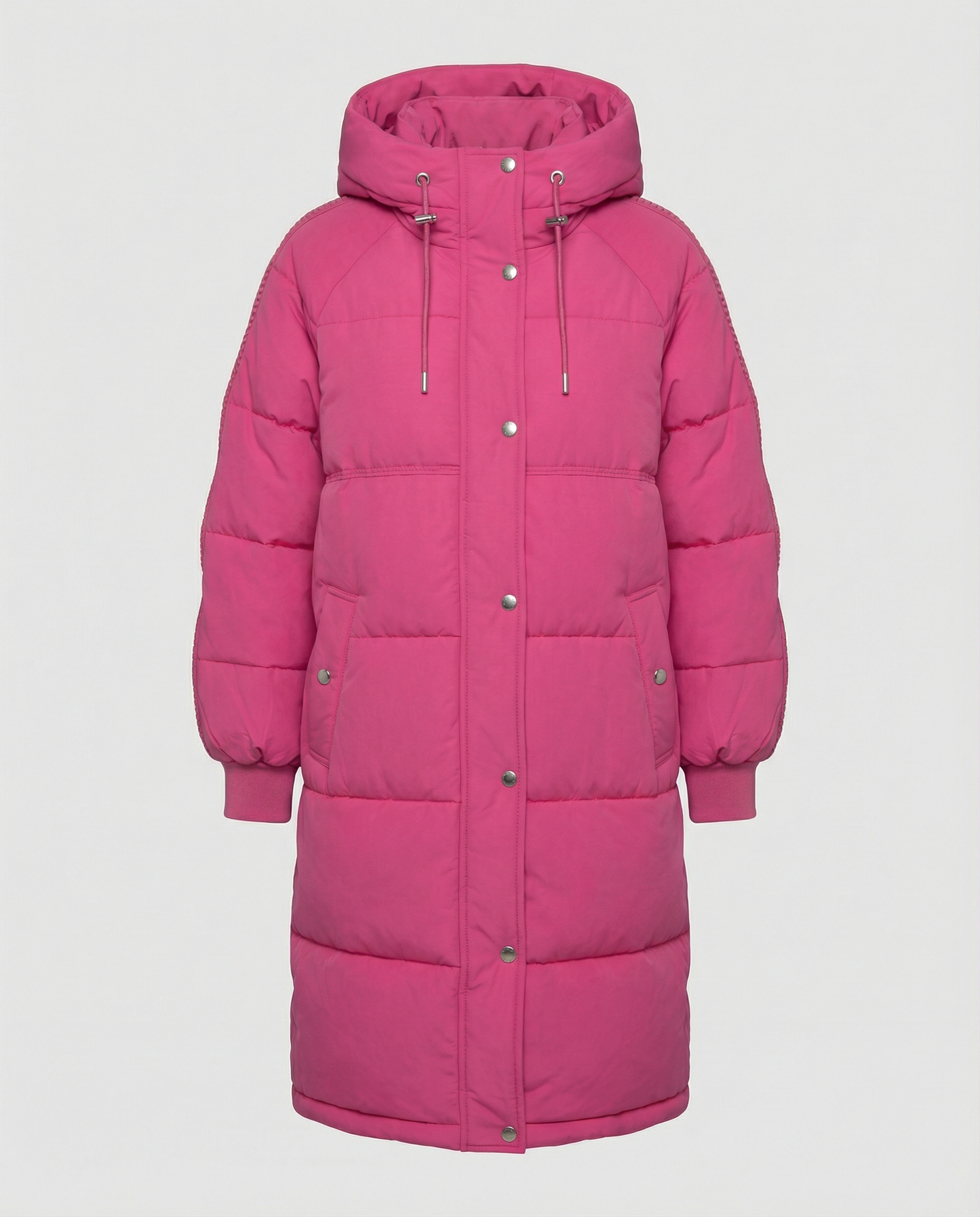 Warme Oversized Pufferjacke Damen Daunenfüllung