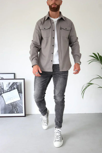 Herren Casual Hemd Baumwolle Supreme