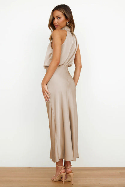 Damenkleid Neckholder A-Linie