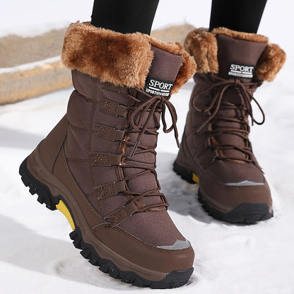 Damen Winterstiefel Wasserfest Rutschfest