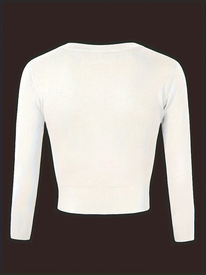 Norvielle Damen Bolerojacke Knopfverschluss