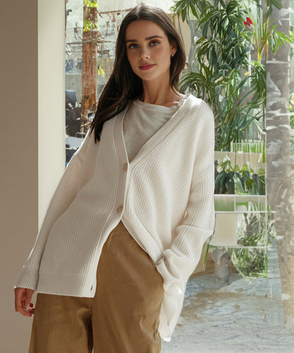 Damen Strickjacke Komfort Eleganz