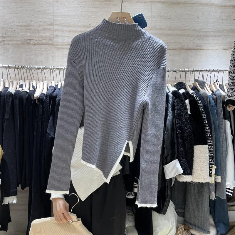 Damen Rollkragenpullover Klassisch