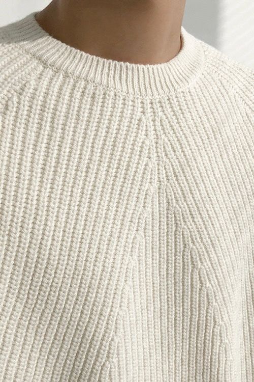 Norvielle Herren Gerippter Pullover Elegantes Design