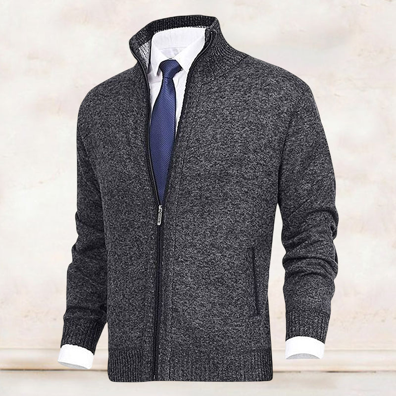 Norvielle Damen Hochgeschlossener Cardigan