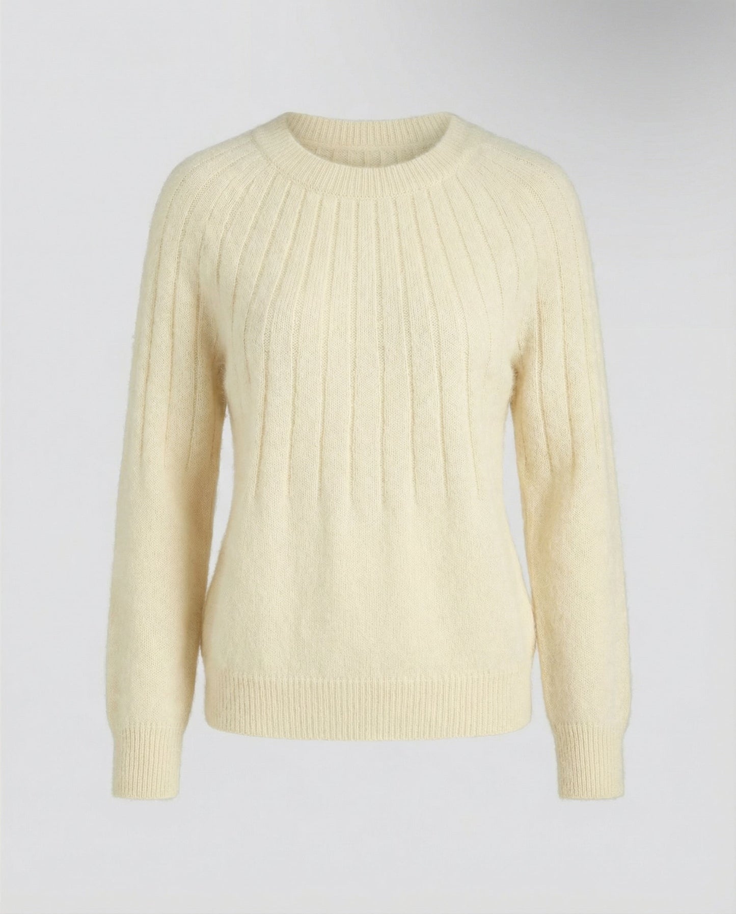 Damen Strickpullover Flauschig