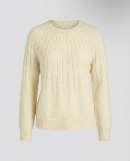 Damen Strickpullover Flauschig