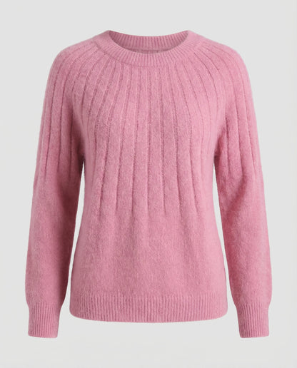 Damen Strickpullover Flauschig