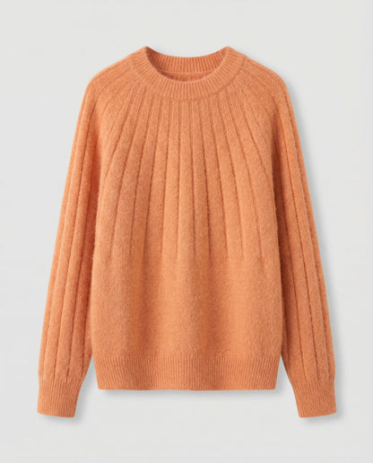 Damen Strickpullover Flauschig