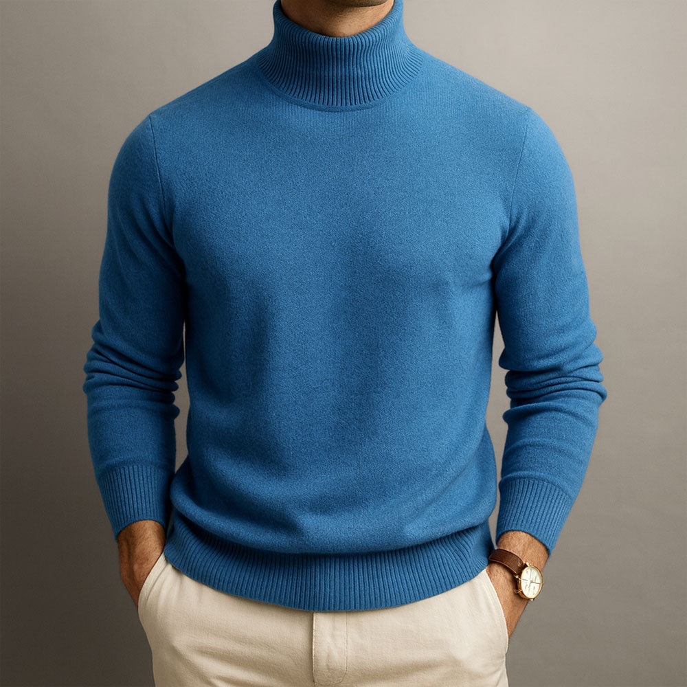 Cashmere Stehkragenpullover - Norvielle