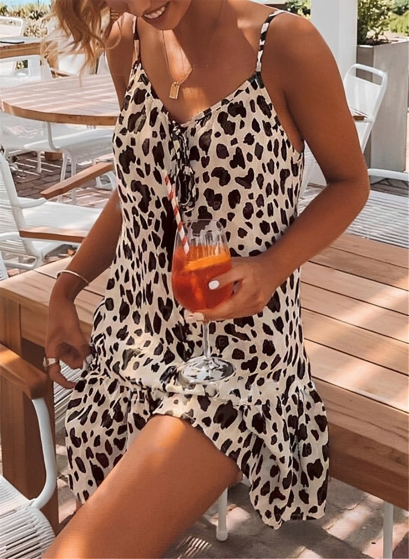 Damen Freizeitkleid mit Print Bequem Tiffany