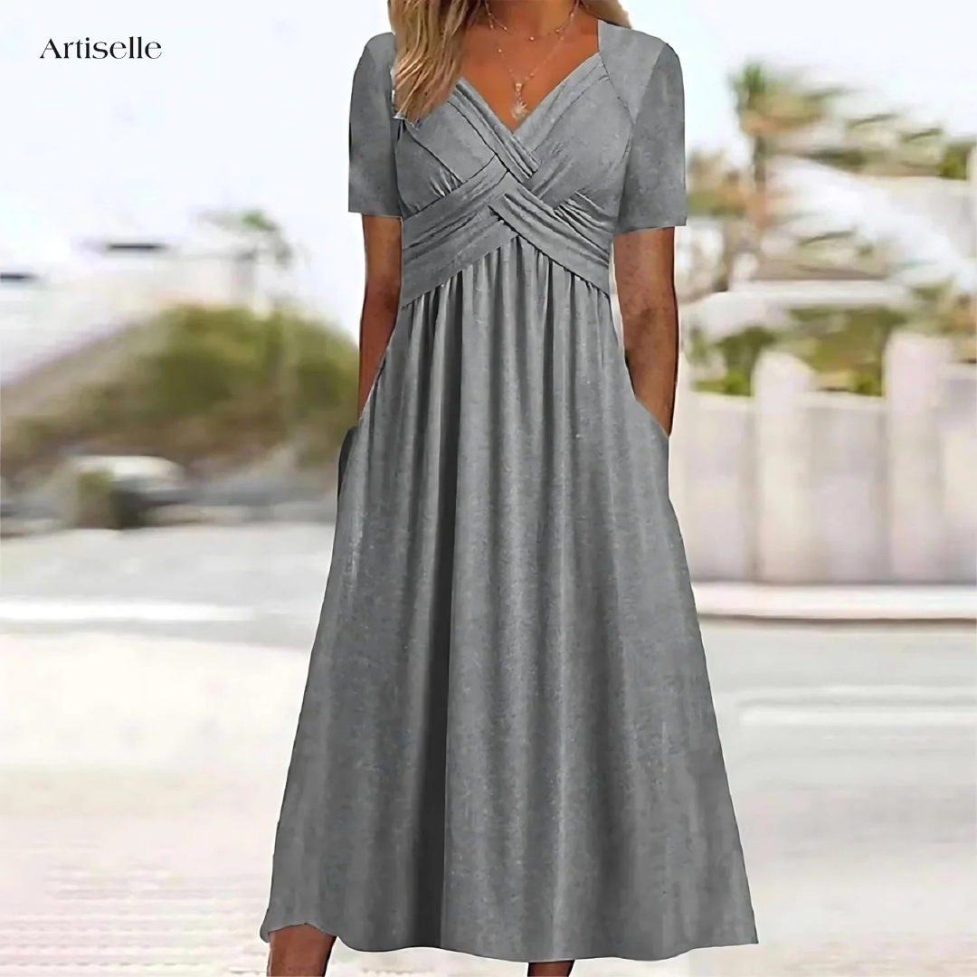 Elegantes Damenkleid mit Bauchbedeckung