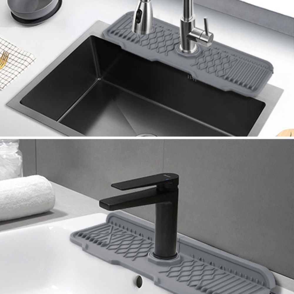 Gummi Spülmatte Aqua Slope für Wasserhahn
