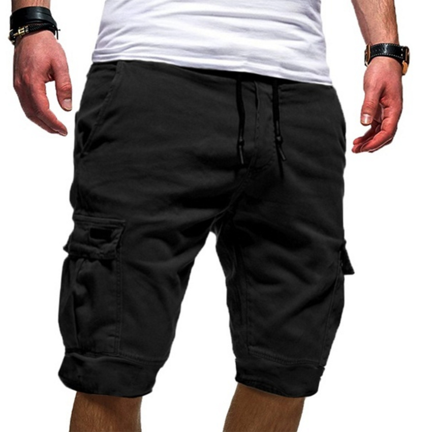 Herren Cargo Shorts Komfortbaumwolle Beige