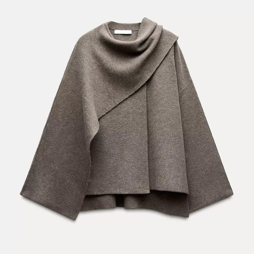 Norvielle Damen Cape Mantel
