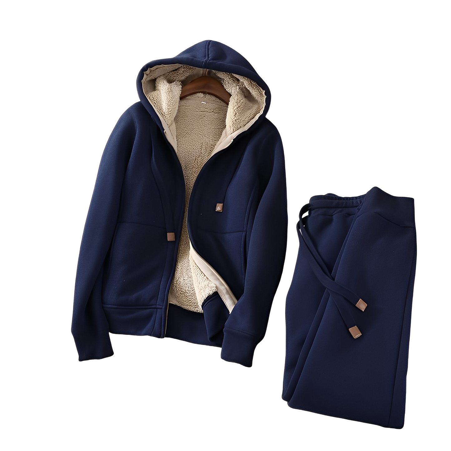Herren Hoodie Jogginganzug Set Komfortbaumwolle