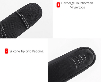 Norvielle Herren Thermohandschuhe Wasserdicht Touch Funktion