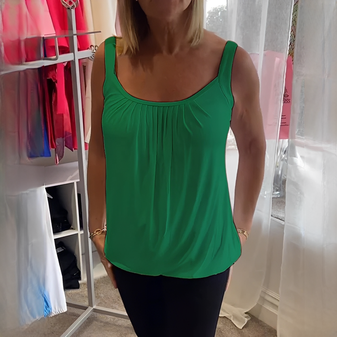 Damen Ärmelloses Shirt Leicht Philipa