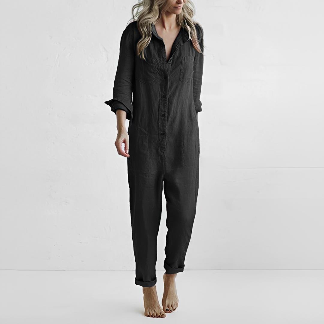 Damen Overall Komfort Stretch