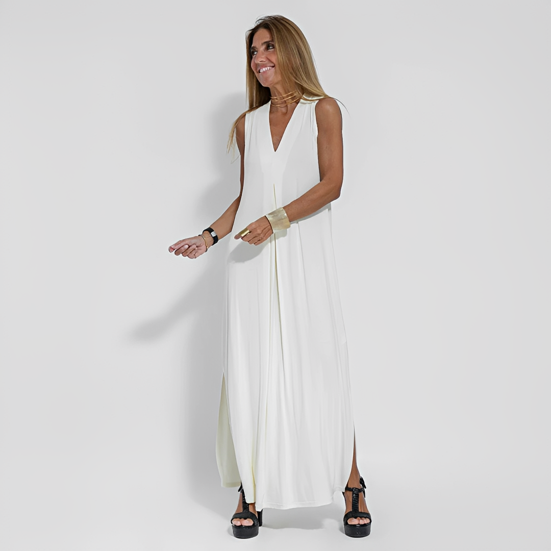 Damen Sommerkleid Evana Leicht Stilvoll - Norvielle