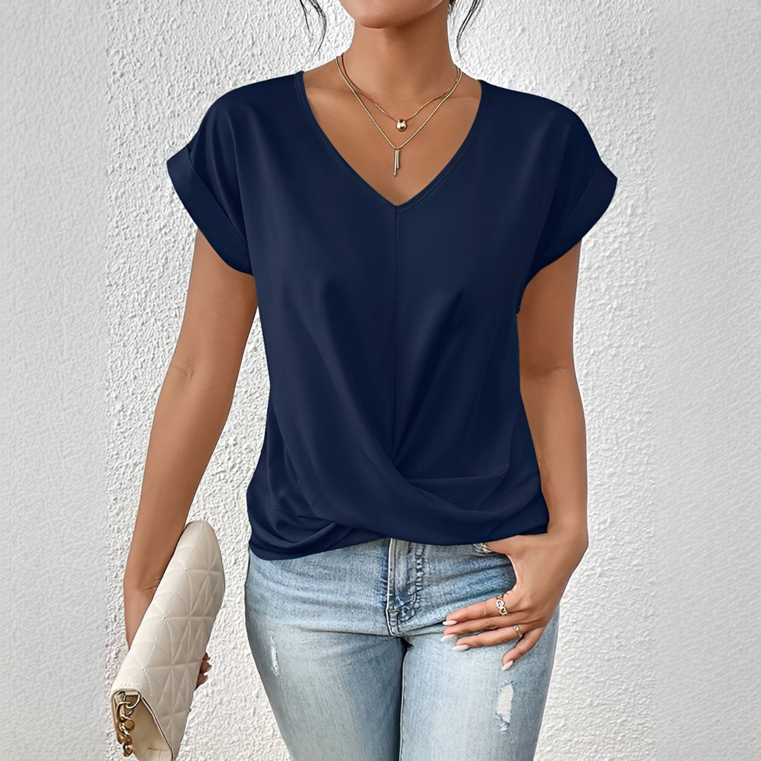 Paola Damen T-Shirt Kurzärmelig Elegantes Design