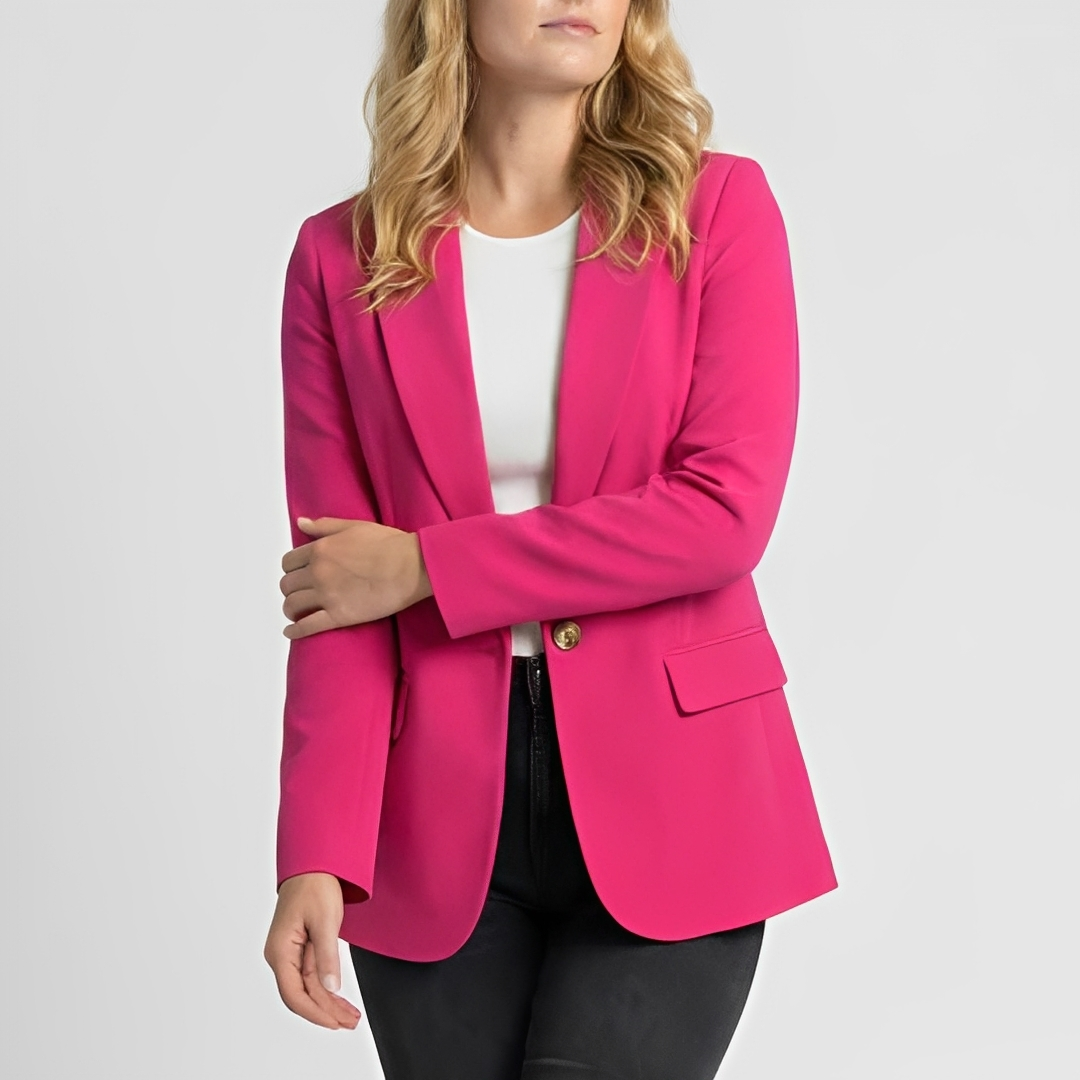 Damen Blazer Stoff Elegannt