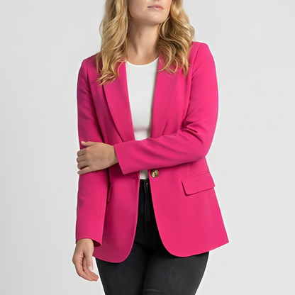 Damen Blazer Stoff Elegannt