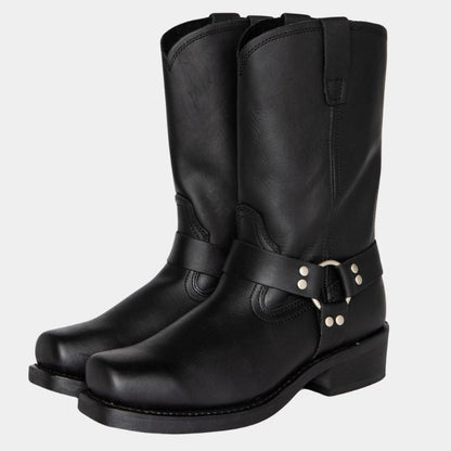 Norvielle Herren Cowboystiefel Leder