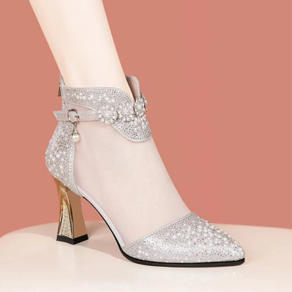 Norvielle Damen Hochhackige Sandalen Elegant