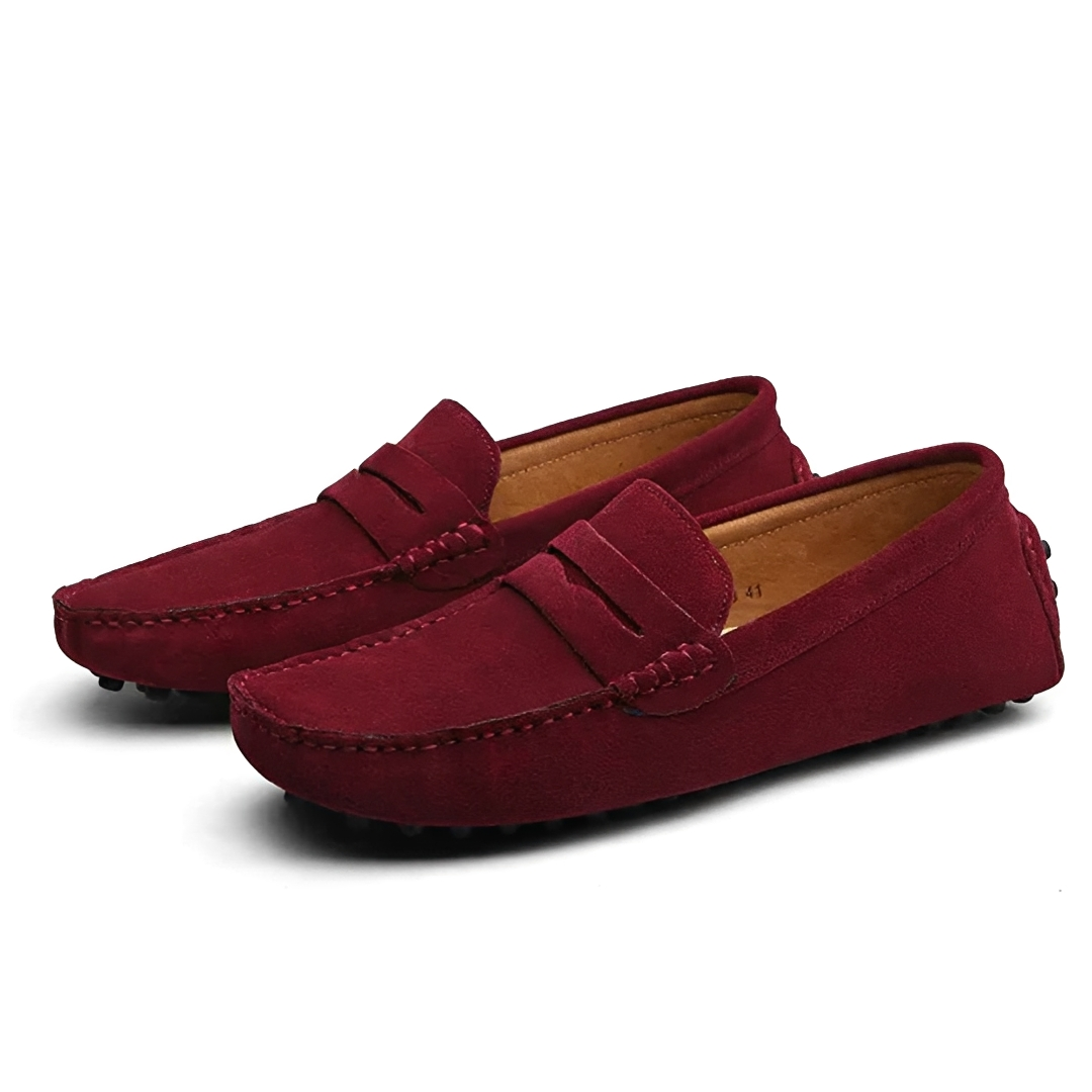Herren Mokassins Lässiger Stil Lederschuhe