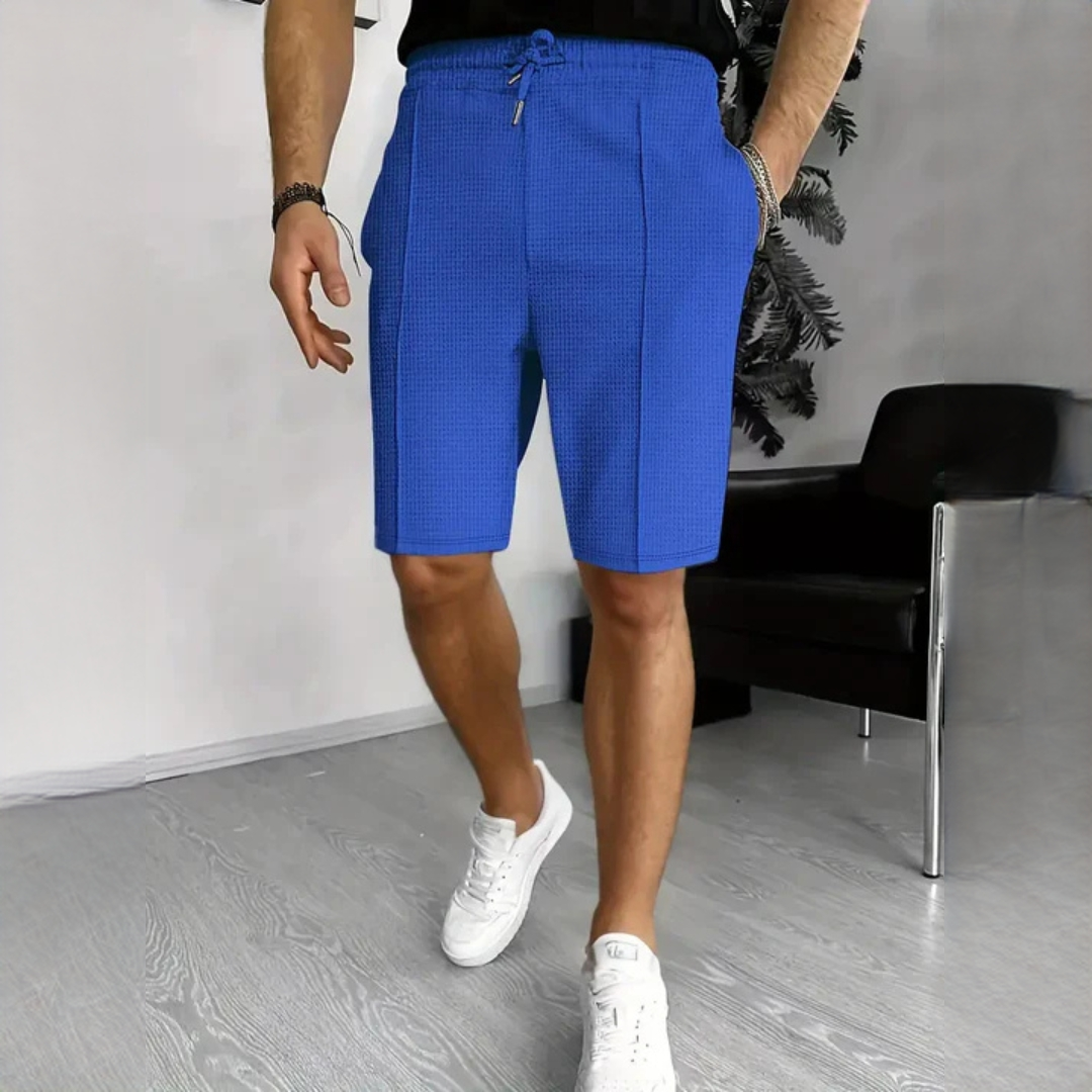 Herren Shorts Modisch Kordelzug Kurz