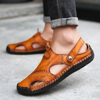 Norvielle Damen Sandalen Robust Klassisch