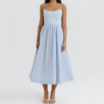 Jenesa Damen Ärmelloses Kleid Elegantes Design
