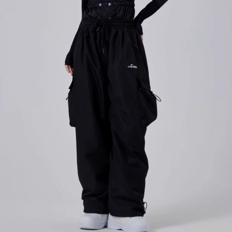 Norvielle Damen Baggy Skihose Wasserdicht