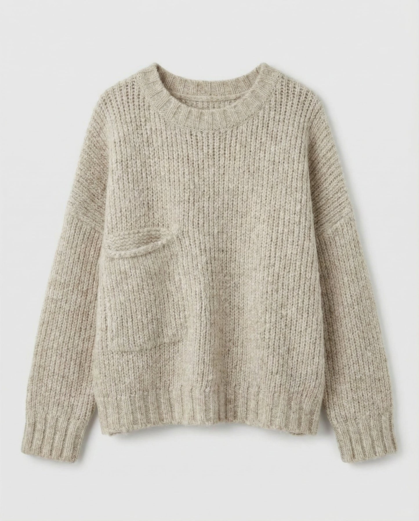 Damen Oversize Pullover Bequem
