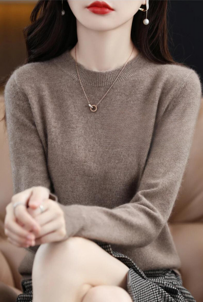 Damen Klassische Wollpullover