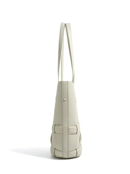 Geflochtene Leder Damenhandtasche