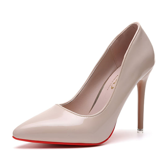 Damen Plateau-Schuhe Spitzer Zehenpartie Schwarz - Norvielle