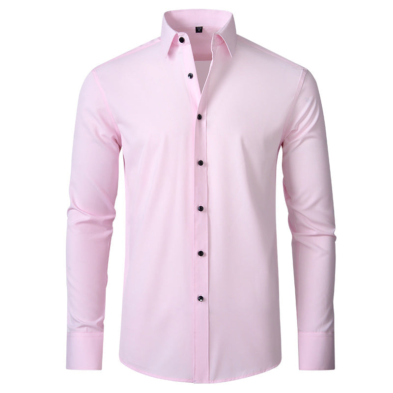 Benjamin Herren Business Hemd Slim Fit Langarm Stretch