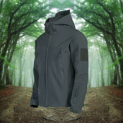 Herren Outdoor Jacke Wasserdicht Gerade Form