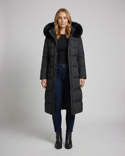 Damen Taillierter Wintermantel - Norvielle