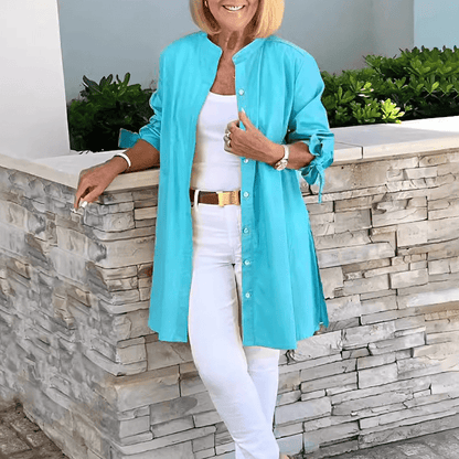 Damen Leichtes Shirt-Jackett