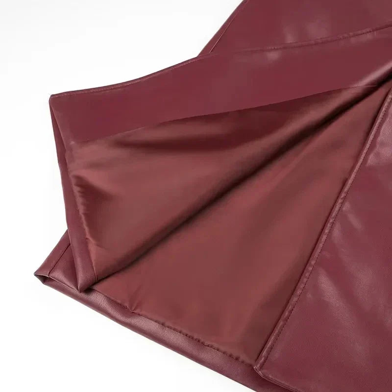 Damen Retro-Mantel Langer Gürtel