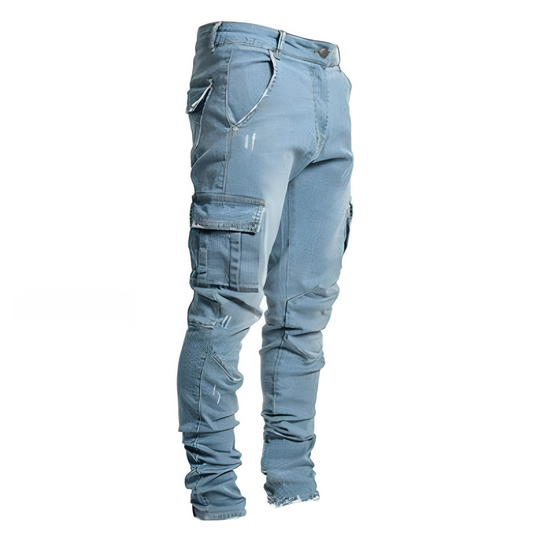 Herren Slim-Fit Cargohosen Slim Fit Stilvoll - Norvielle