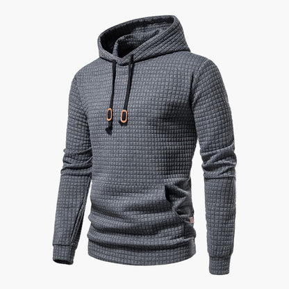 Bequemer Damen Hoodie Baumwolle Grau