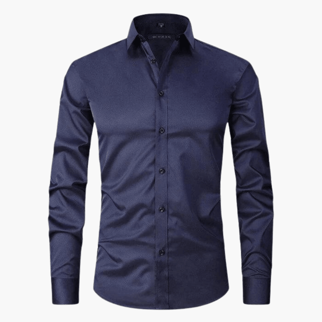 Herren Slim Fit Hemd Modern