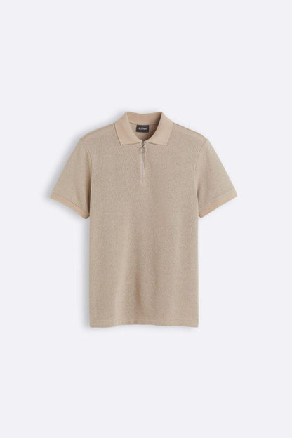 Moderne Herren Polo mit Reißverschluss - Norvielle